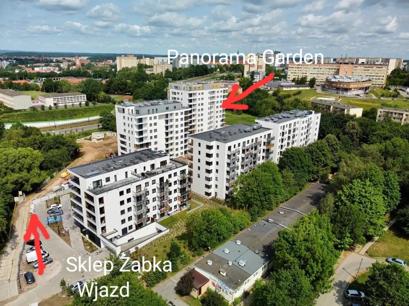Апартаменты Panorama Garden Ольштын Экстерьер фото